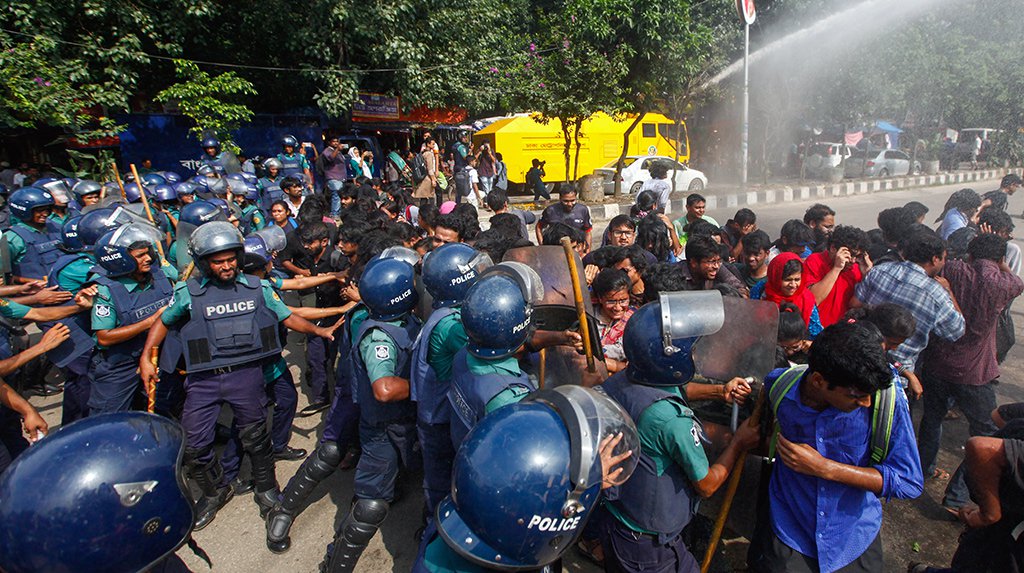 Schülerproteste Kampf