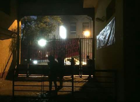 Universität Santiago Besetzt 2