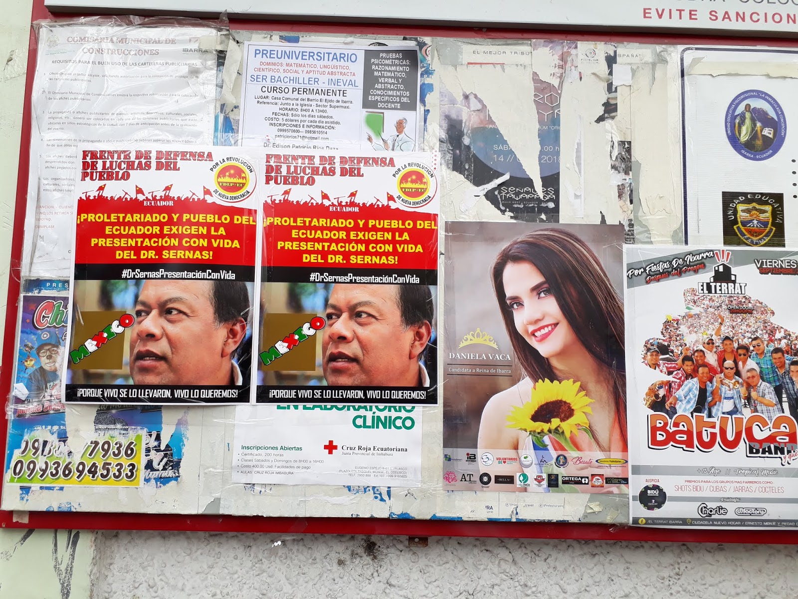 Dr. Ernesto Sernas García solidaridad FDLP EC 3