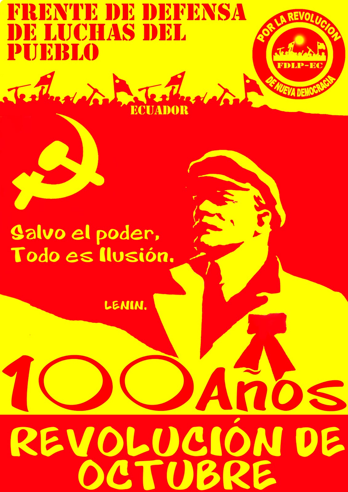 100 años revolucion de 0ctubre FDLP EC