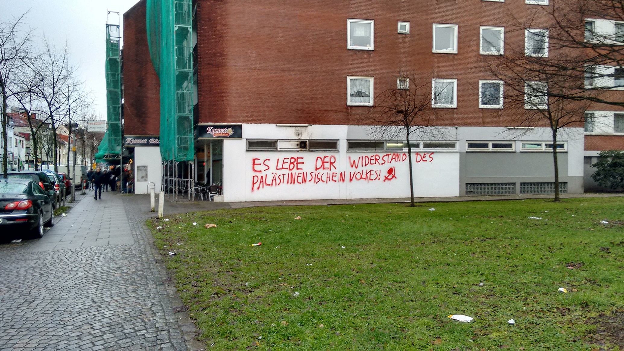 Bremen Malung Palästina 2